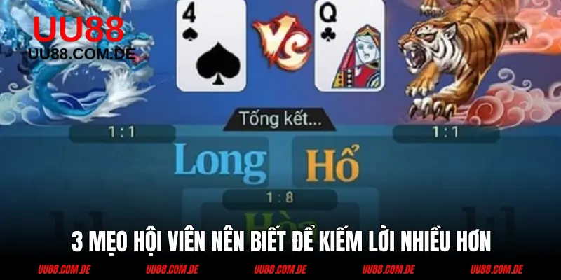 3 mẹo giúp hội viên dễ dàng có được chiến thắng